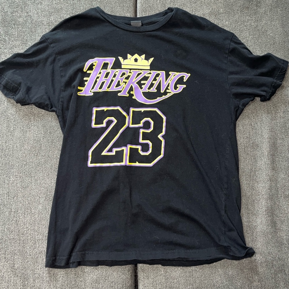 Black LeBron Lakers Shirt